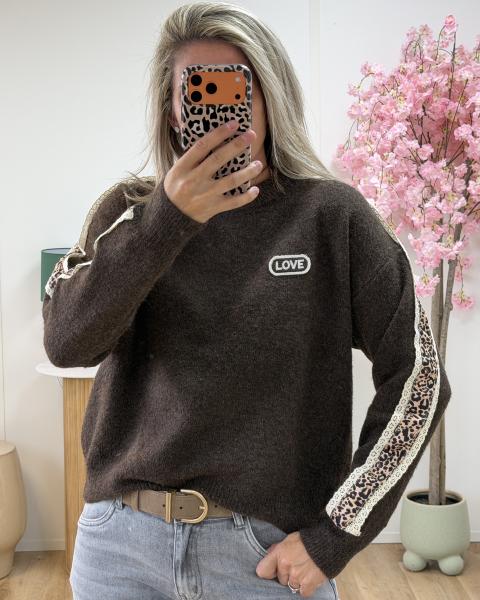 Pull Celia choco
