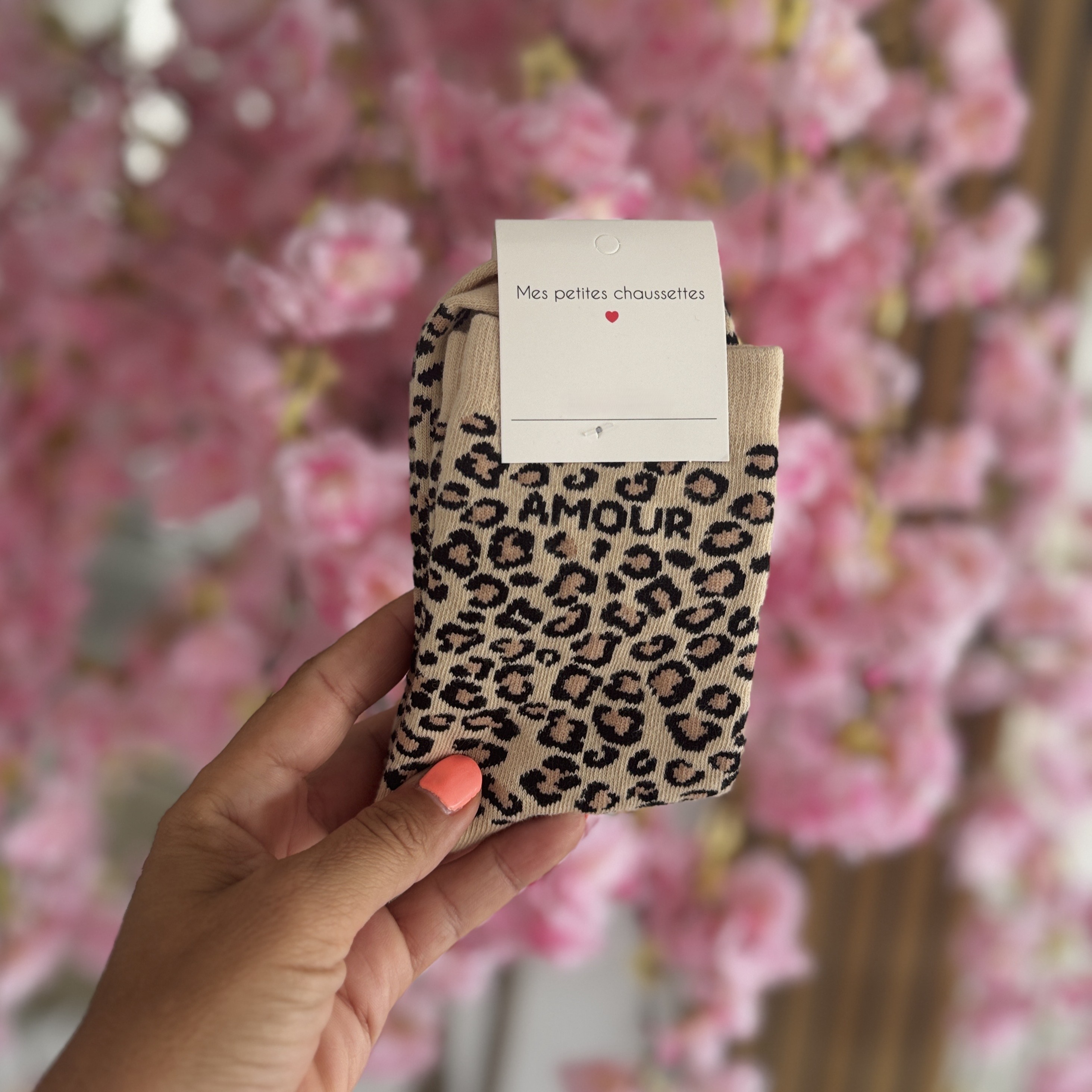 Chaussettes leopard