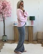 Pantalon cocooning gris