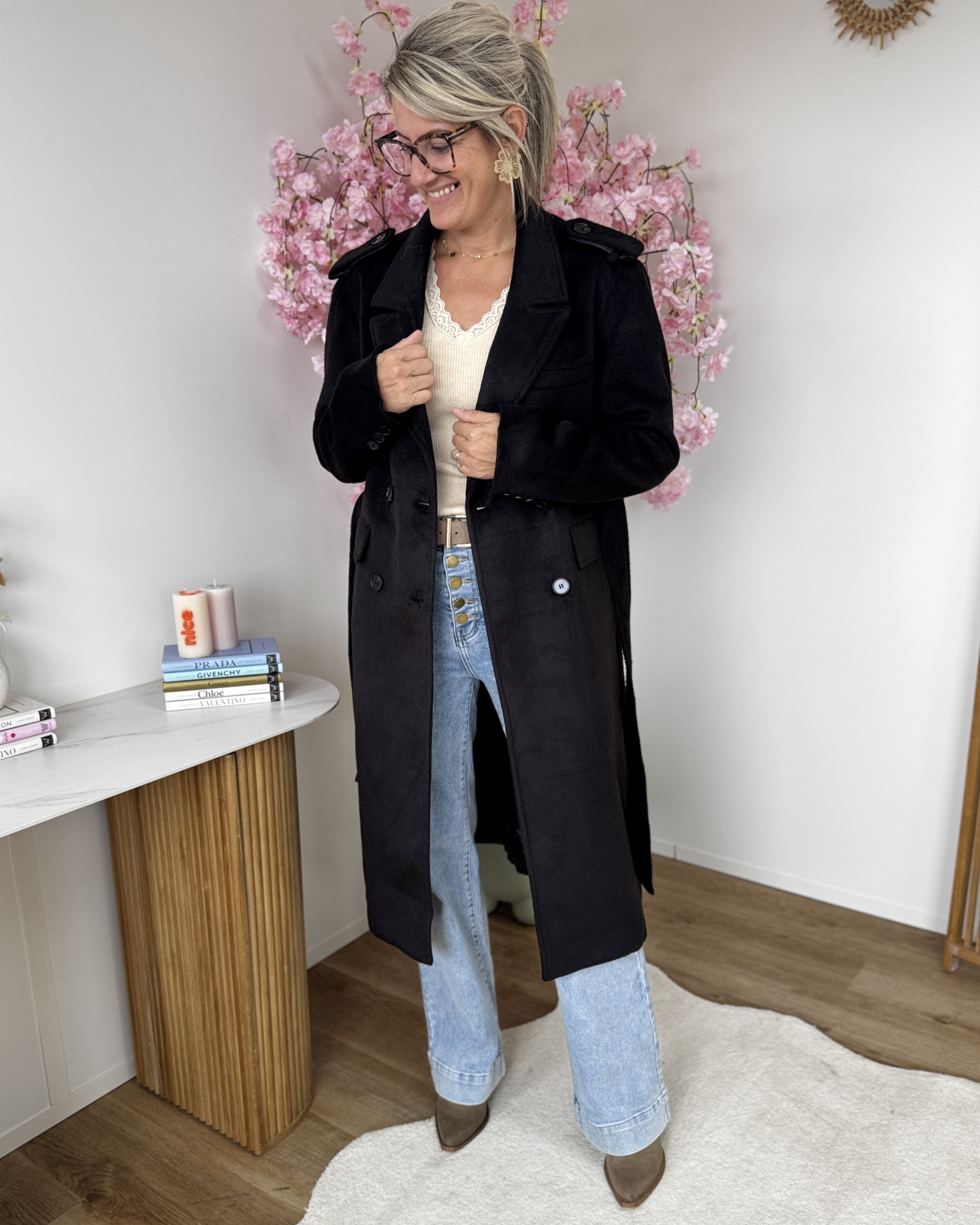Manteau Veronika noir
