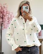 Chemise Wayne vert