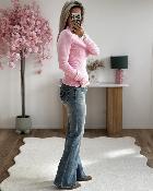 Pull Emilie rose