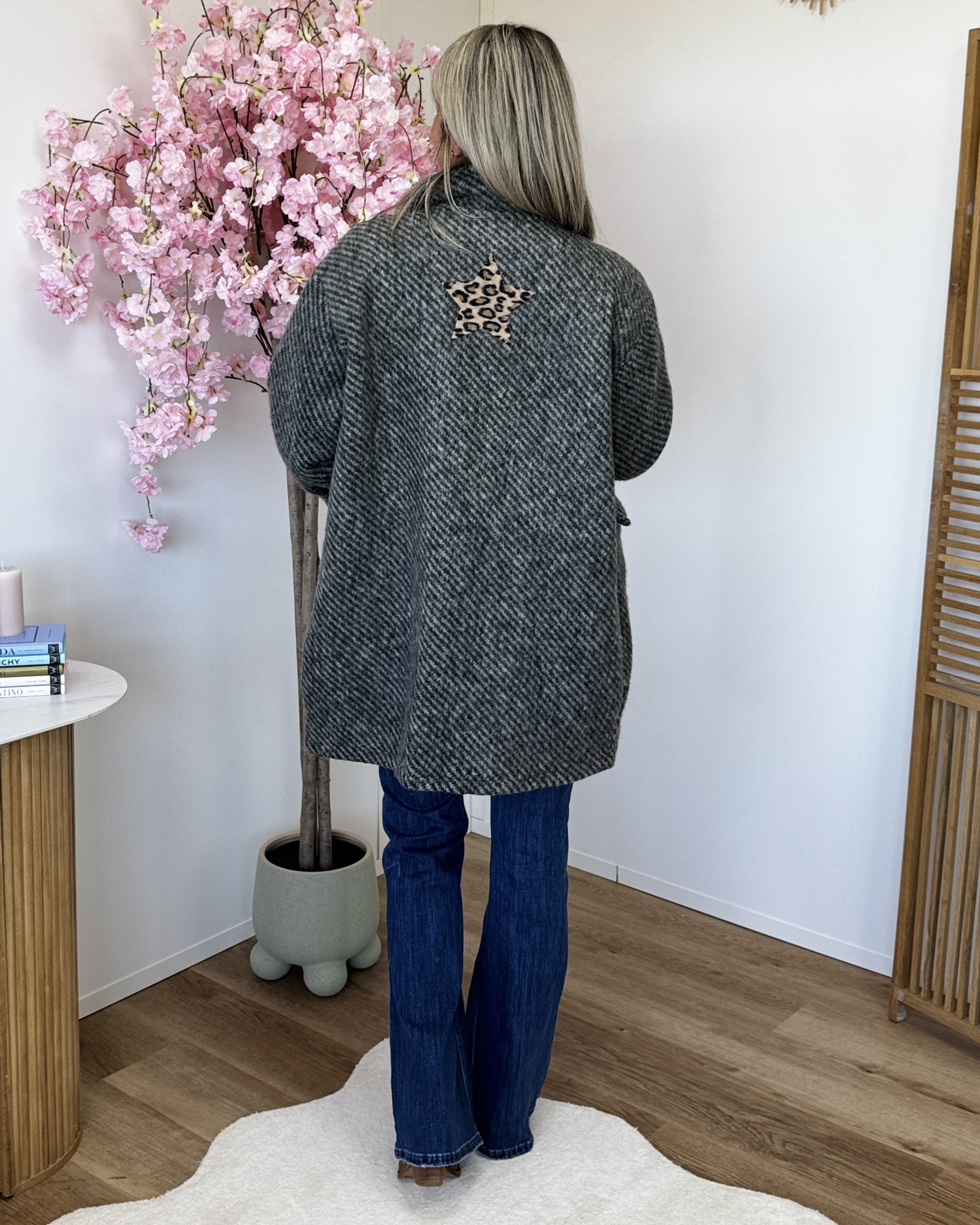 Manteau Lana gris foncé