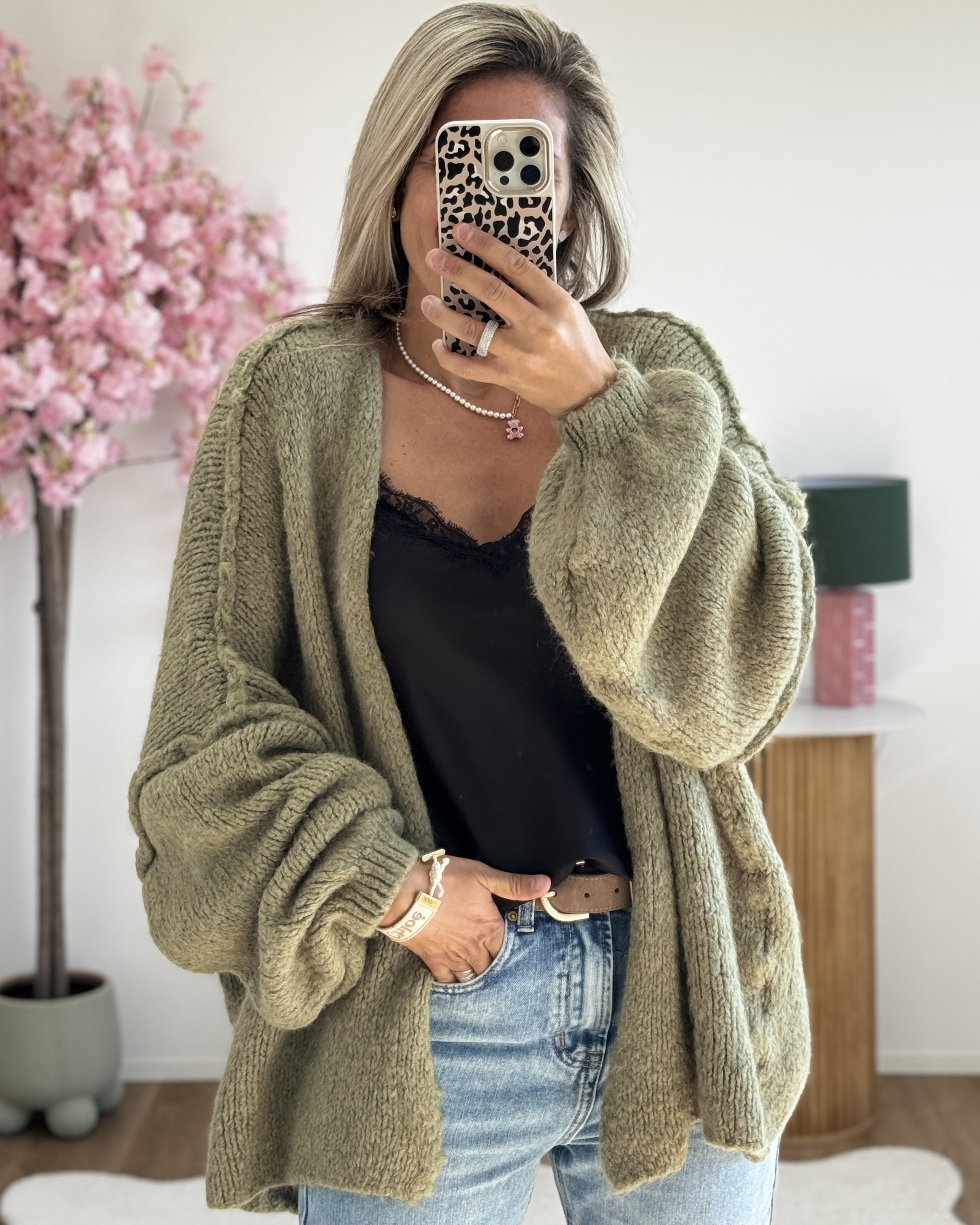 Gilet Alex kaki
