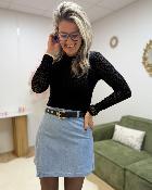Jupe short en jeans (taille petit)