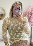 Top Malvina jaune