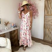 Robe Venise rose
