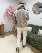 Gilet veste Athenais beige