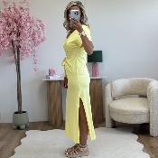 Robe bobby jaune
