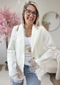 Blazer dentelle