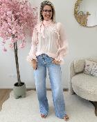 Blouse Cruz rose
