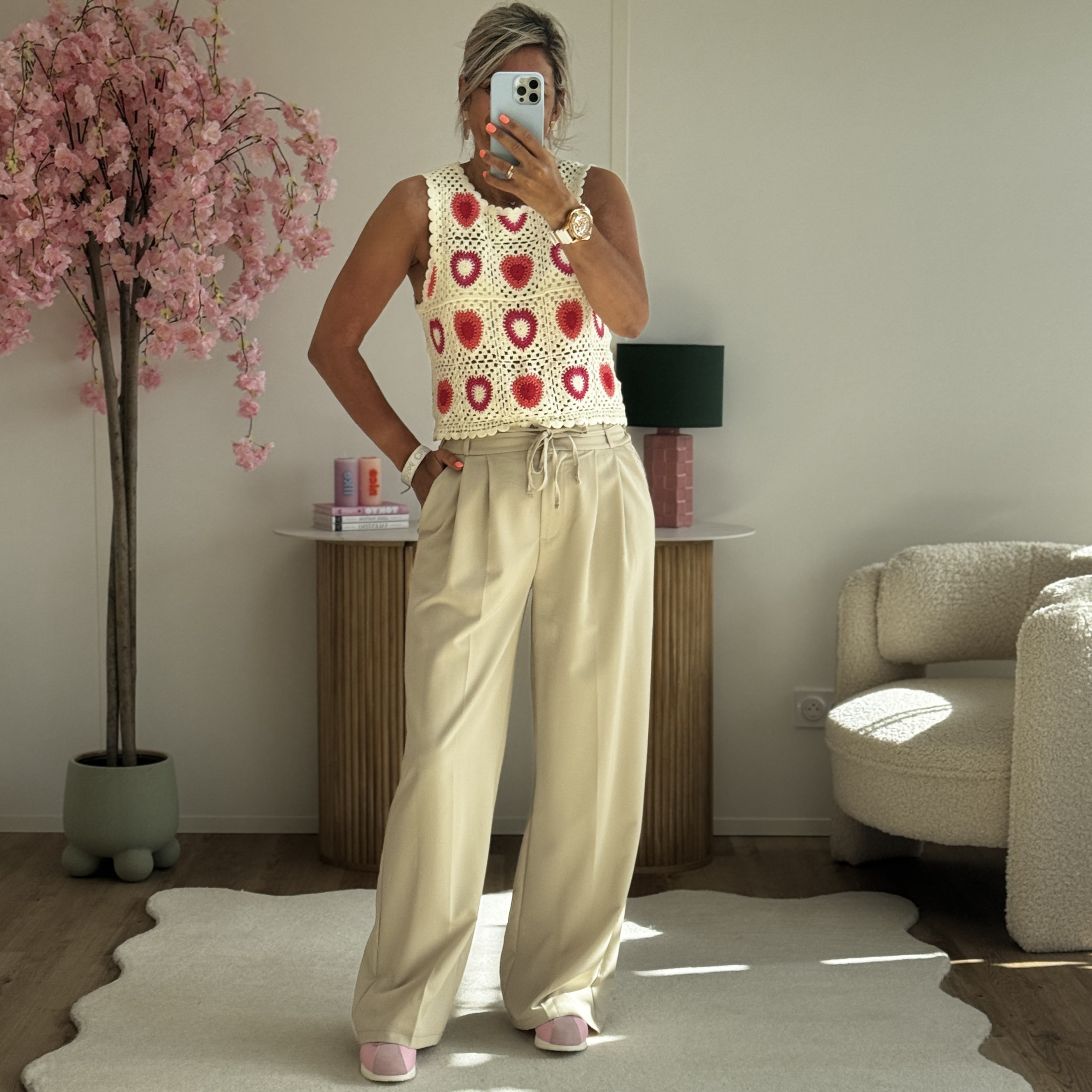 Pantalon Lennon beige