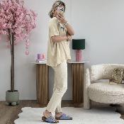 Mules bleu clair
