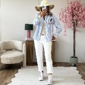 Chemise Lilou bleu