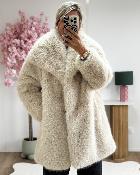 Manteau fausse fourrure