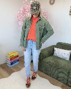 Sur chemise Kris orange