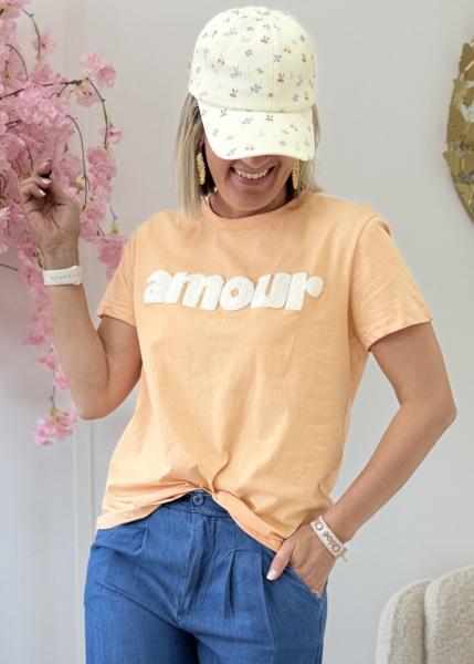 Tee shirt Nina saumon