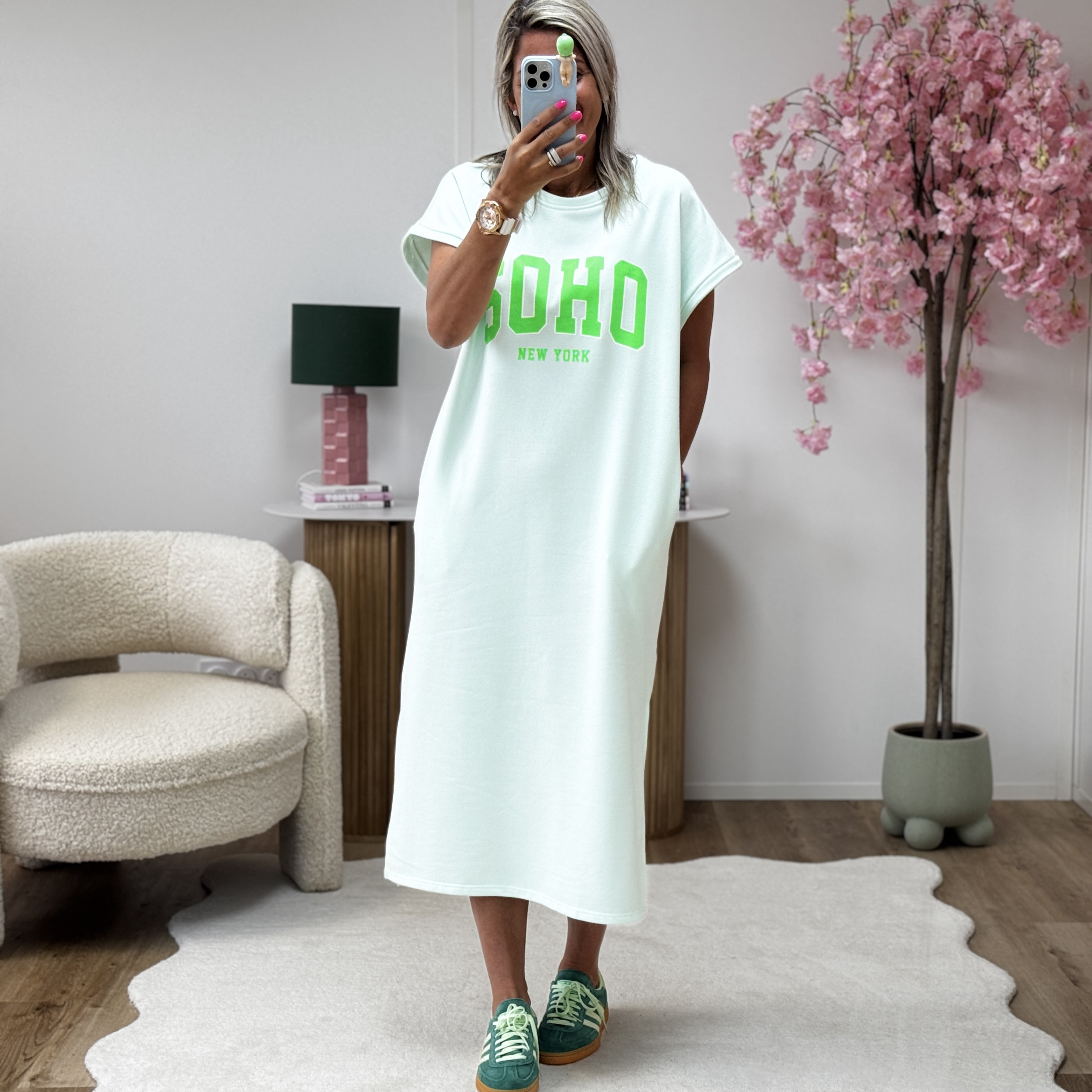 Robe Sweat soho NY vert