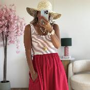 Robe 2 en 1 rouge