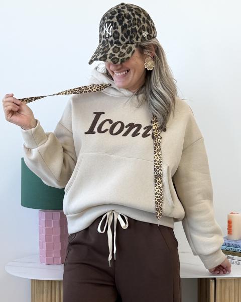 Sweat Iconic beige