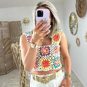 Top en crochet