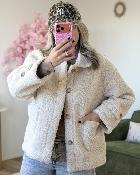 Manteau Roxane écru