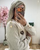 Pull Sana beige
