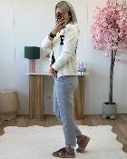 Gilet Brooklyn ecru