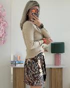 Jupe jacquard (taille petit)