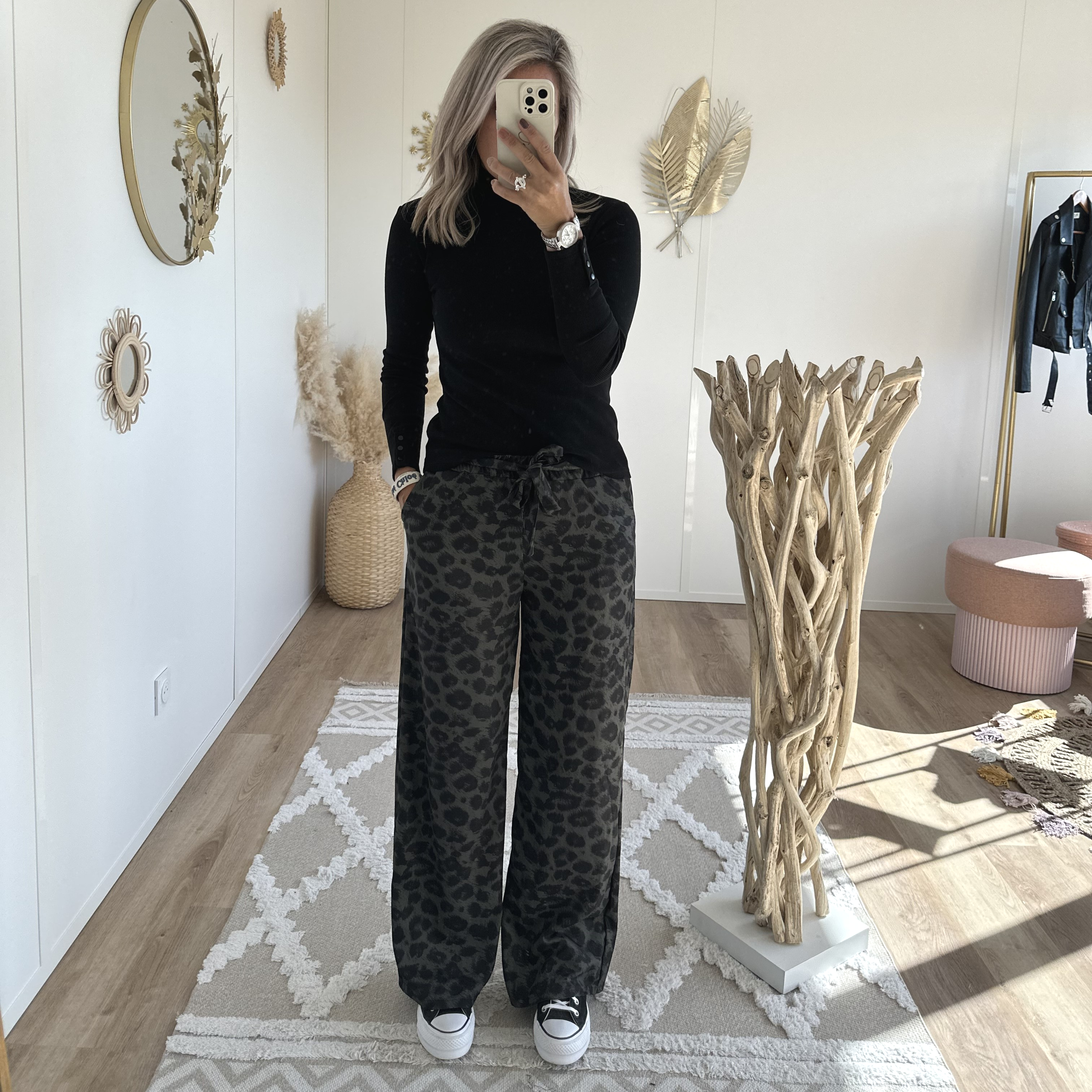 Pantalon Serena kaki