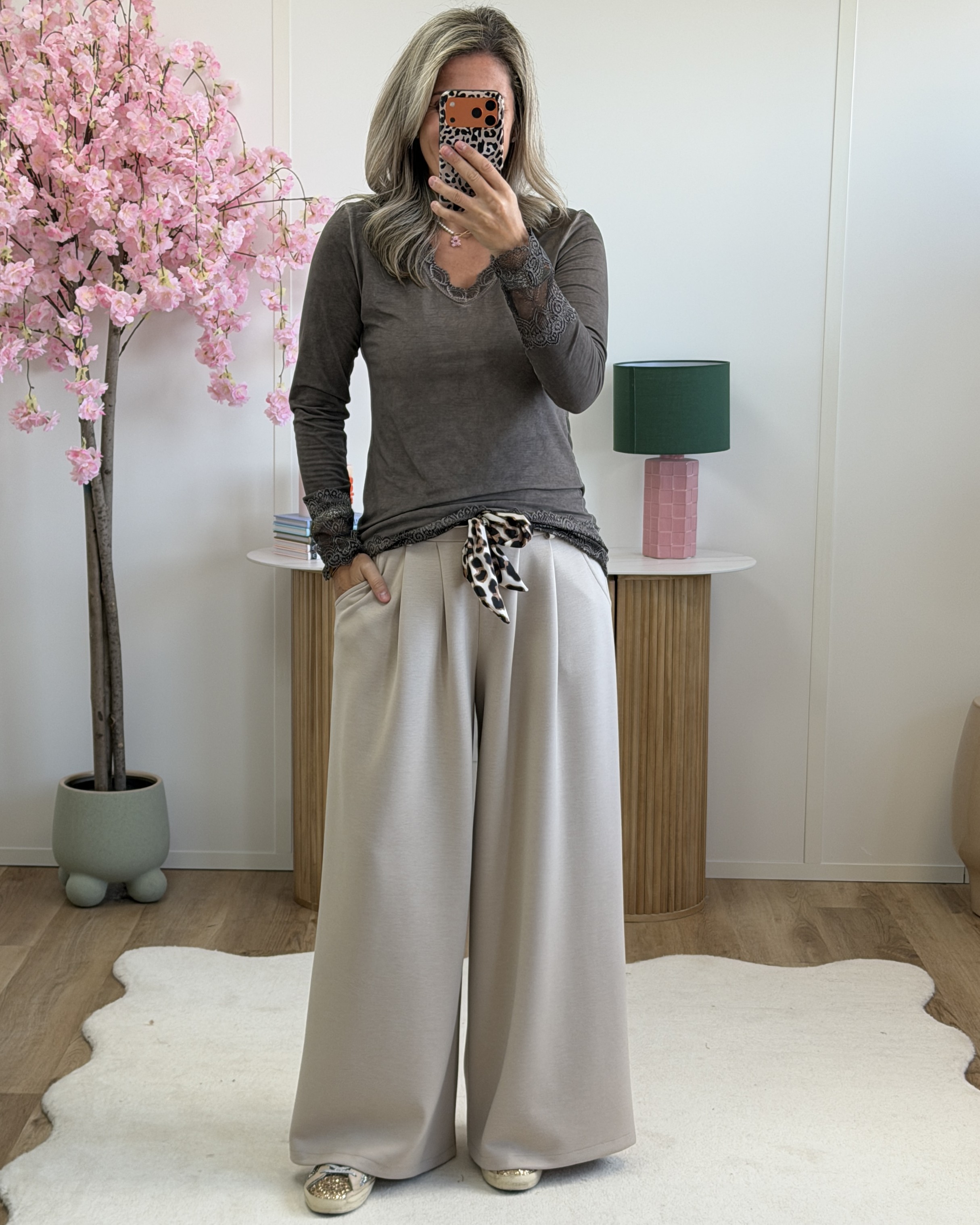 Pantalon large 
