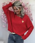 Pull Orlane rouge