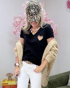 Tee shirt Kelsey noir