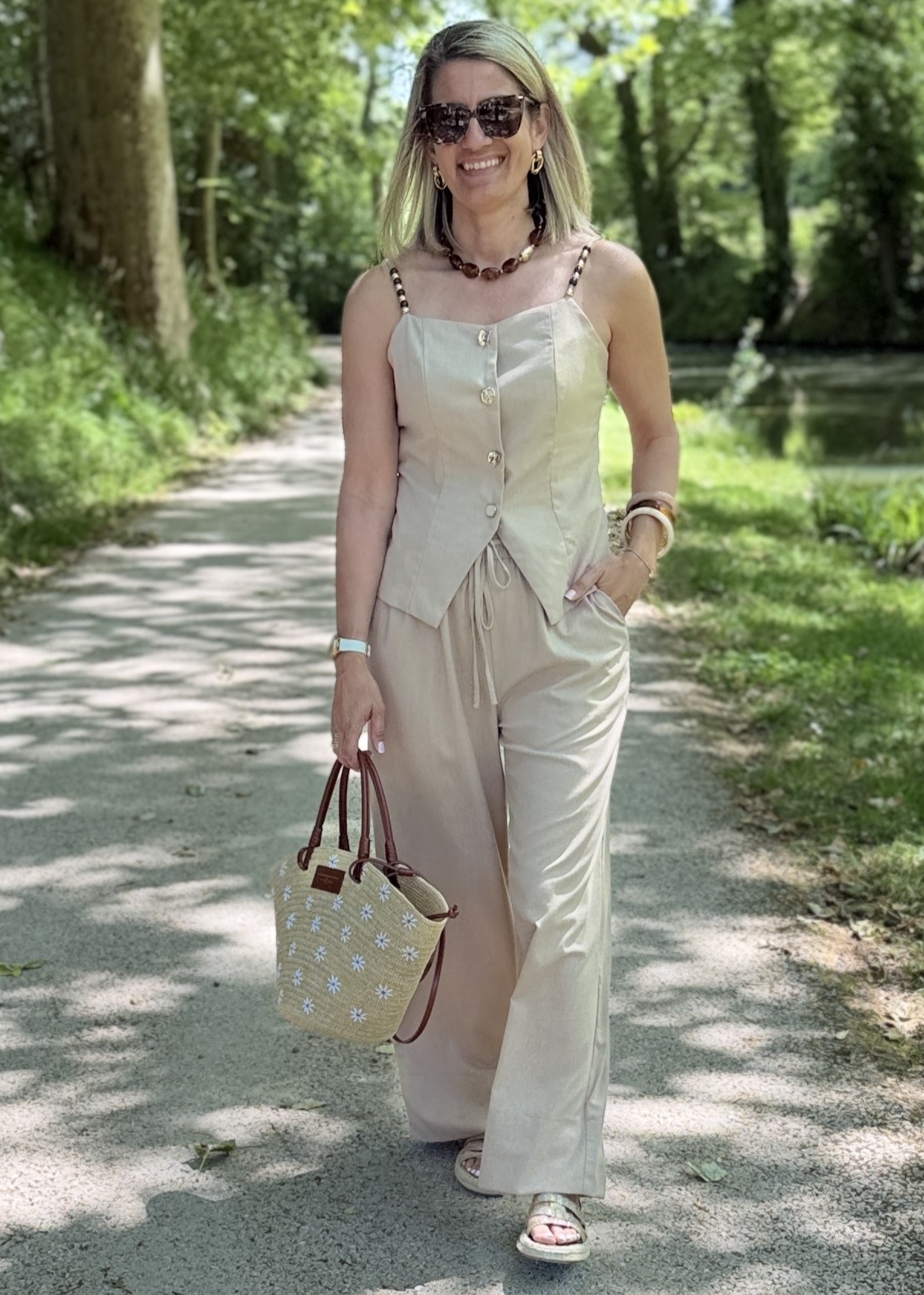 Ensemble Sabine beige