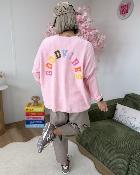 Gilet good vibes rose