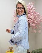 Chemise Romane bleue