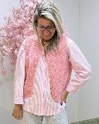 Gilet Mya rose
