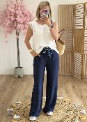Pantalon Paula marine