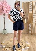 Tee shirt Lexie rayé marine