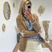 Blazer Macha beige