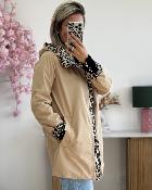 Parka réversible longue