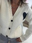 Gilet Cameron ecru