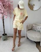 T shirt soleil rivieira jaune