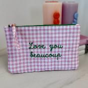 Pochette love you beaucoup