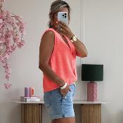 Gilet Jules corail