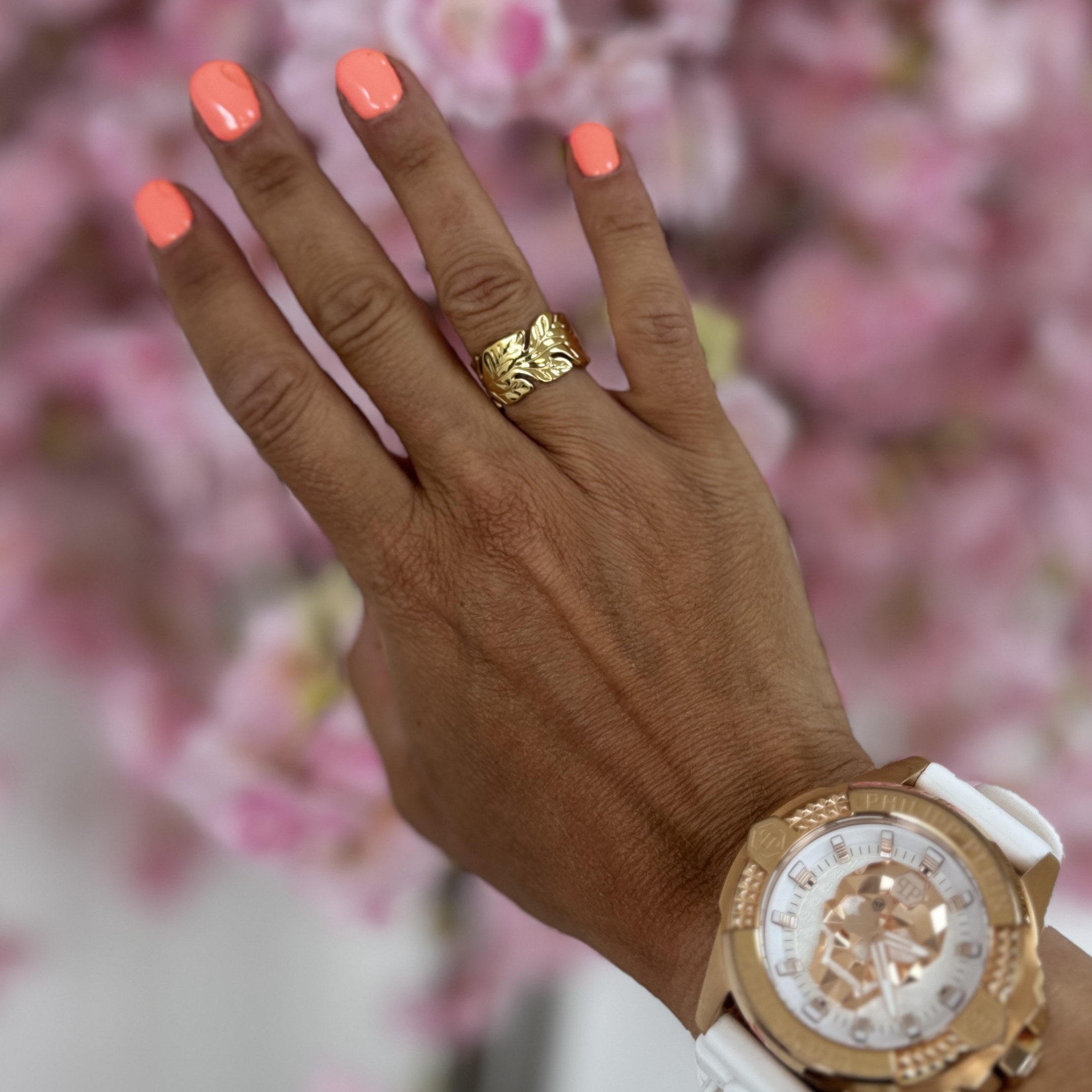 Bague feuille