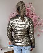 Doudoune bi jeans
