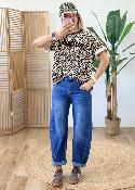 Tee shirt amour leopard