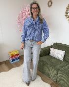 Chemise à lavallière 