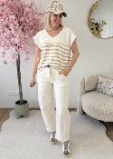 Pull j adore beige